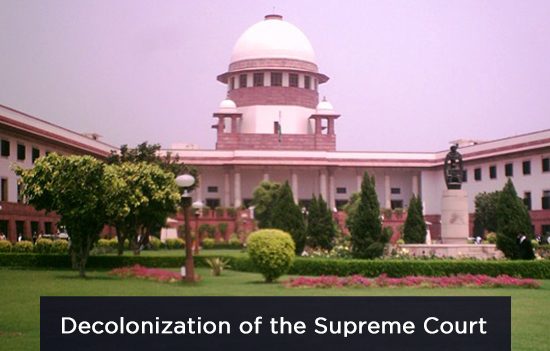 Decolonization of the Supreme Court