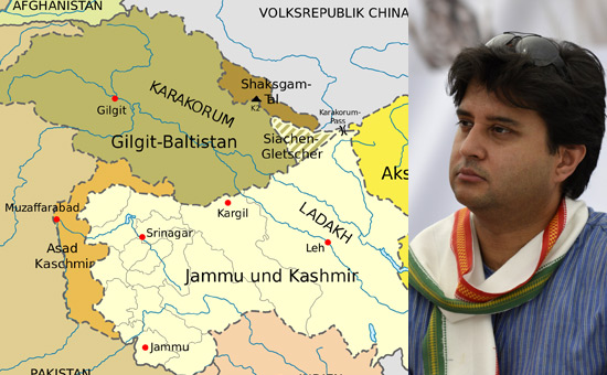 Plebiscite in Kashmir - Is Jyotiraditya Scindia missing the `Crown`