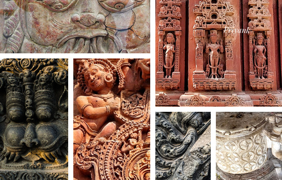 What do KIRTIMUKHA in Indian Temples mean