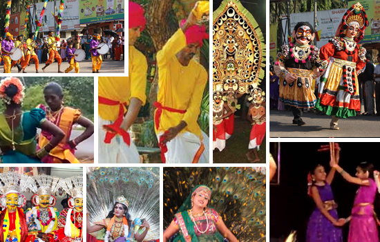 Folk Dances of SOUTH INDIA 