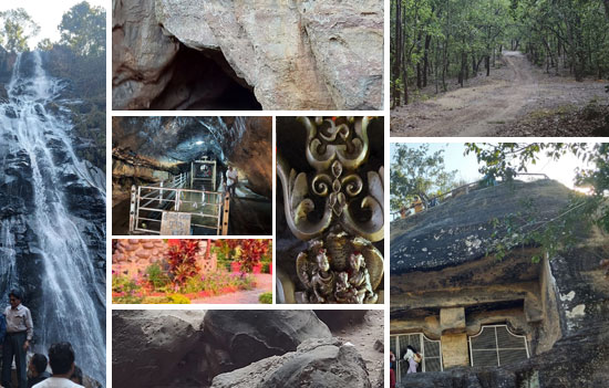 PACHMARHI places to visit-has natural beauty, caves and waterfalls 