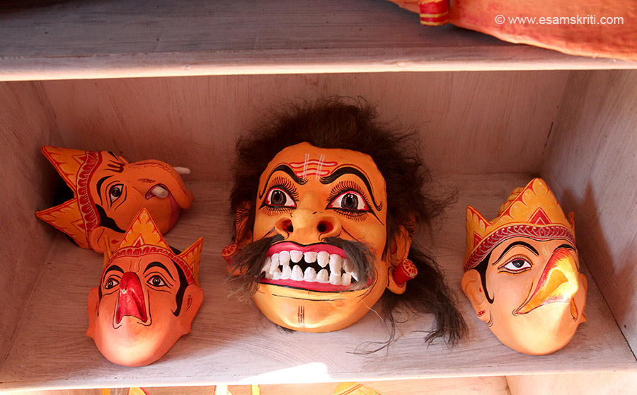 Masks Of Majuli Chamaguri Satra